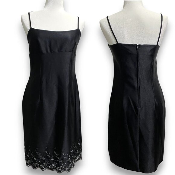 City Triangles Y2K Stretch Empire Waist Dress spaghetti straps - Picture 1 of 7